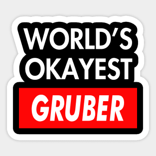 Gruber Sticker